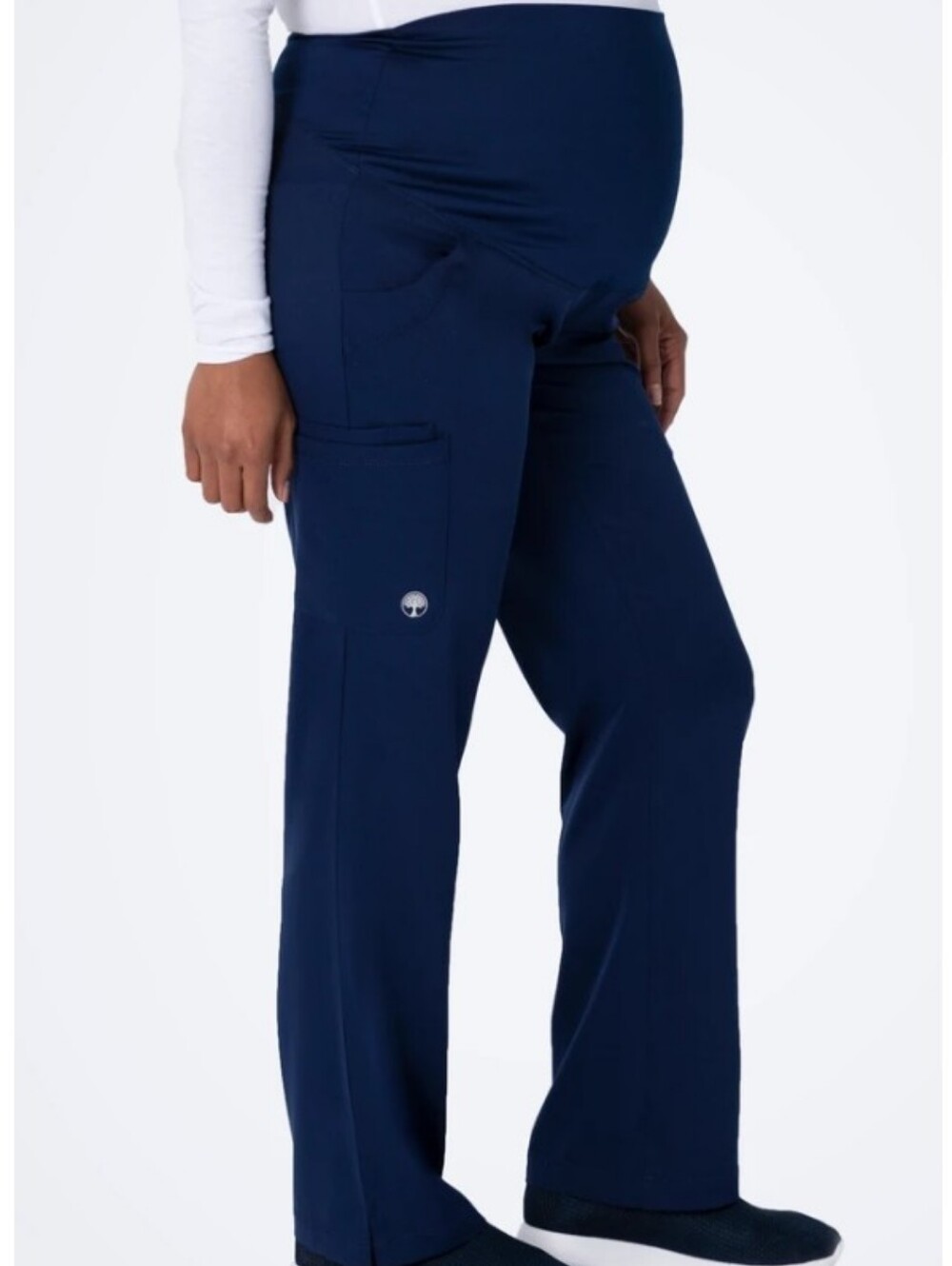 healing hands Navy Straight Leg Scrub Pants